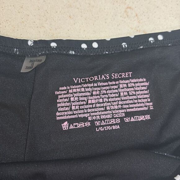 Victoria’s Secret cheeky polka dot bikini bottoms SZ large - Picture 2 of 5